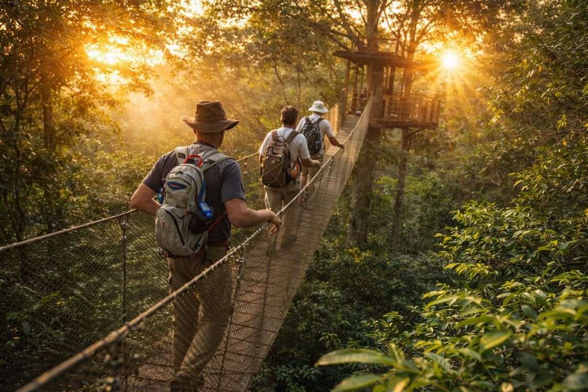 The Brazilian Amazon rainforest near Manaus