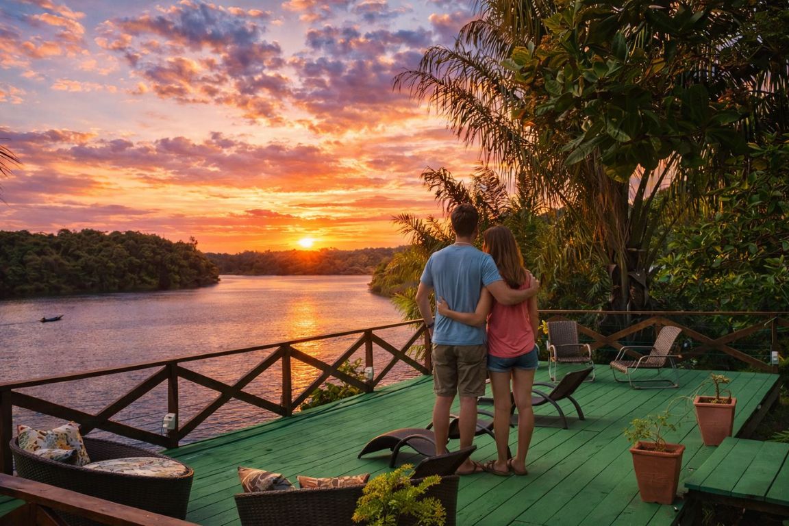 The Brazilian Amazon rainforest near Manaus